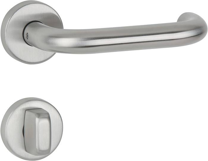 Drückergrt.Basic 01 VA 60 VA ma U-Form WC DIN L/R D/D 30 APTEC