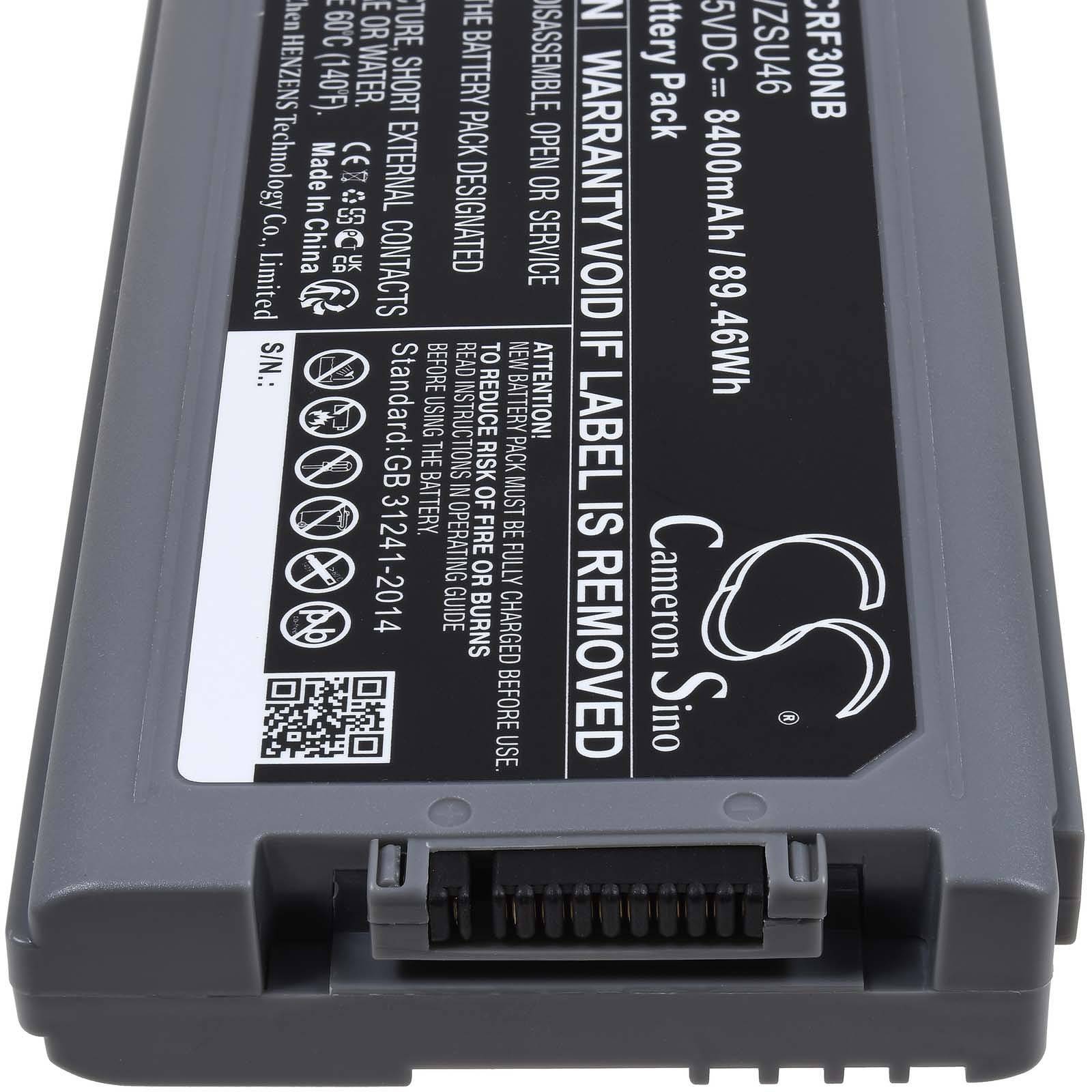 Powery Akku für Laptop Panasonic Toughbook CF-30 / CF-31 / Typ CF-VZSU1430U, 10,65V, Li-Ion