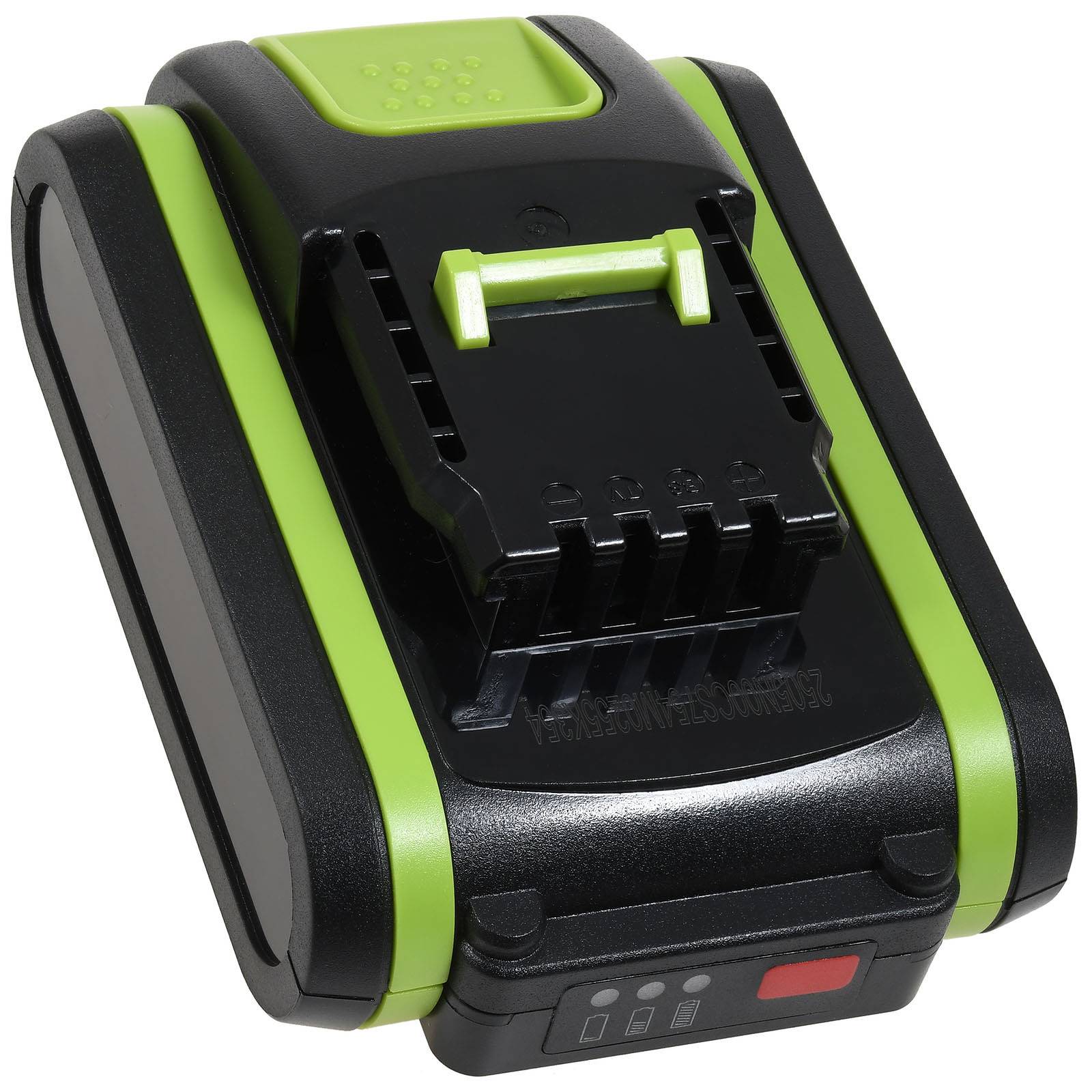 Powery Akku für Mähroboter Worx WR110MI, WR130E, 20V, Li-Ion