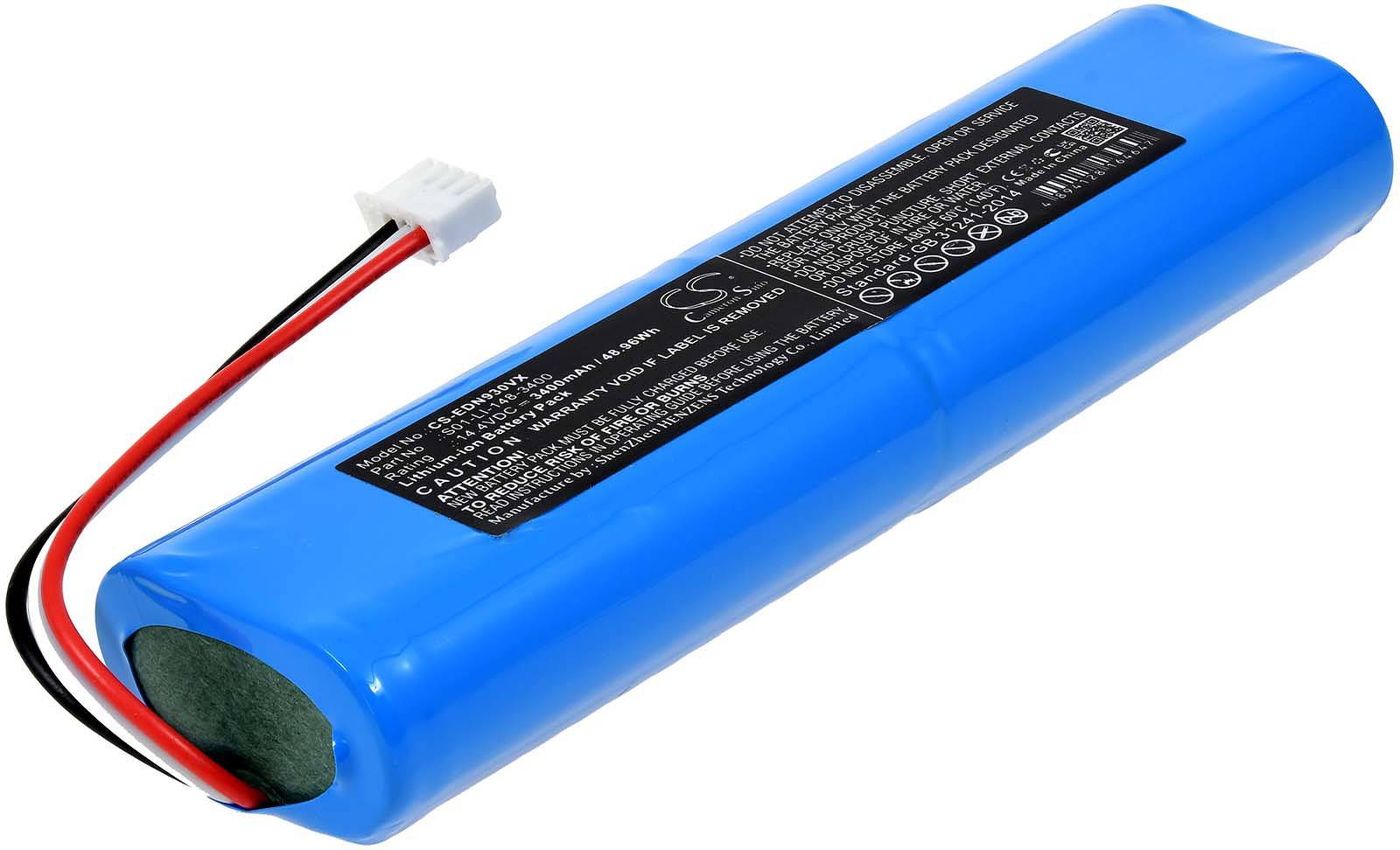 Powery Powerakku für Saugroboter Ecovacs Deebot Ozmo 937, 14,4V, Li-Ion
