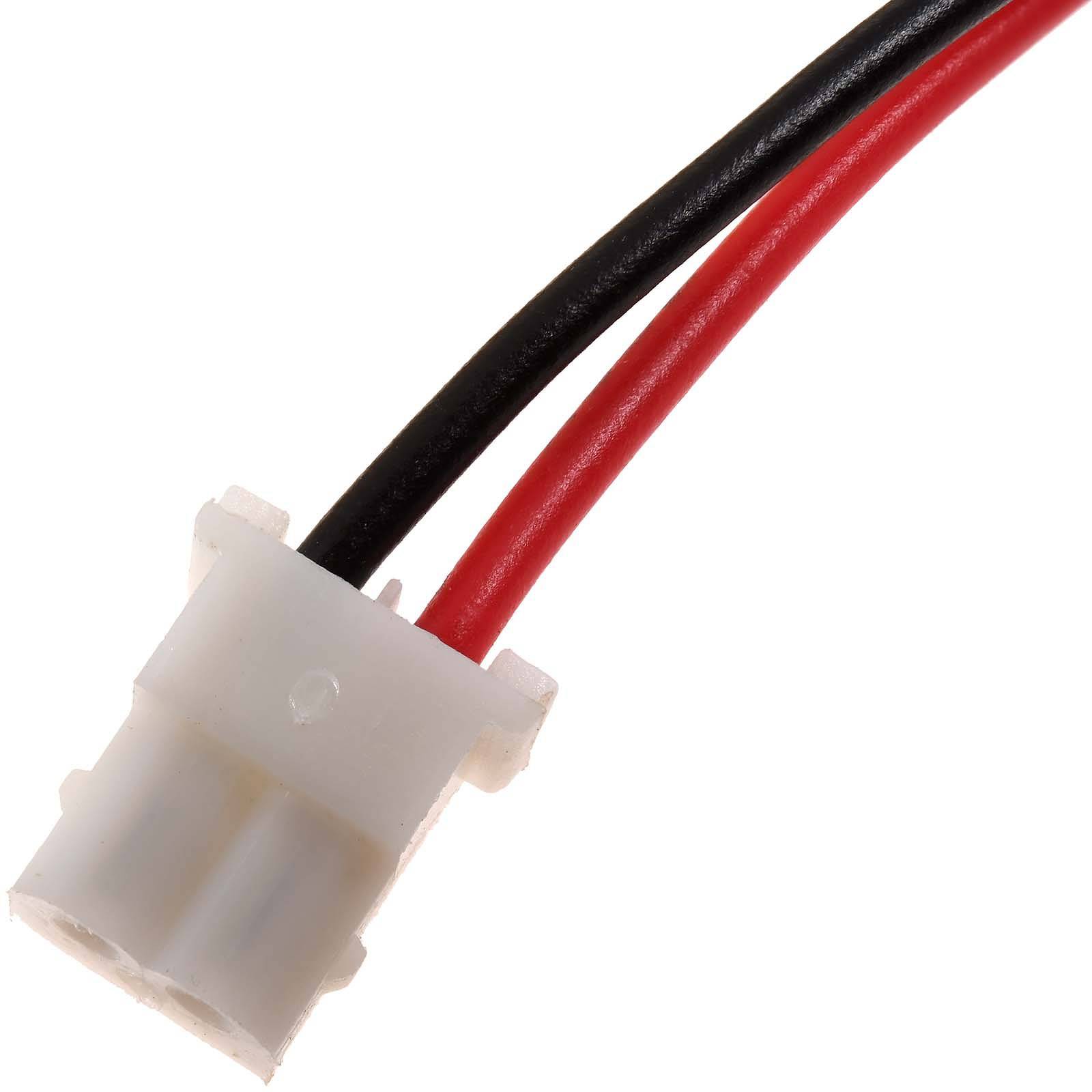 Powery Akku für Babyphone NUK ECO Control Audio 500, 3,7V, Li-Polymer