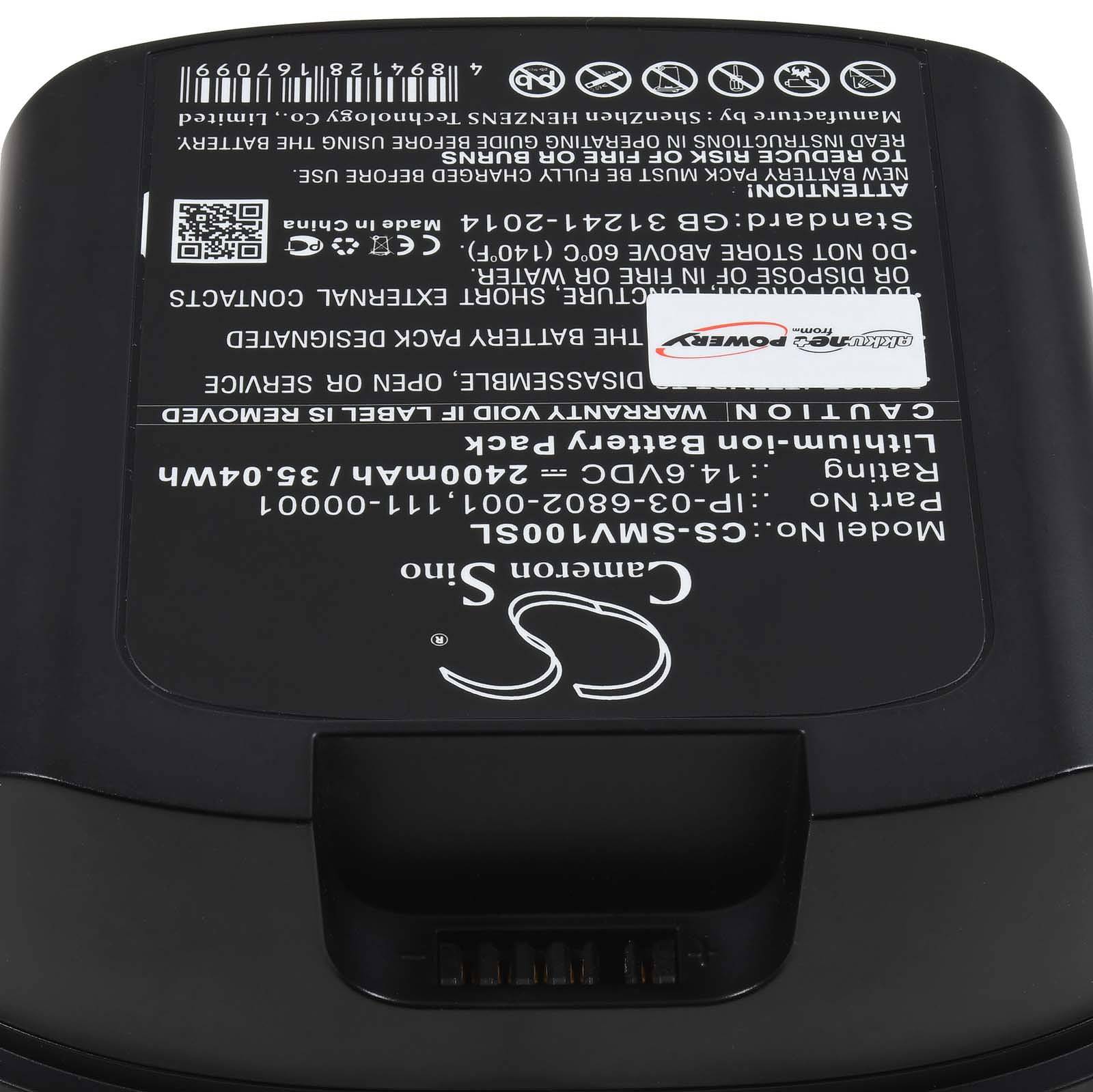 Powery Akku für Lautsprecher Sonos Move, 14,6V, Li-Ion
