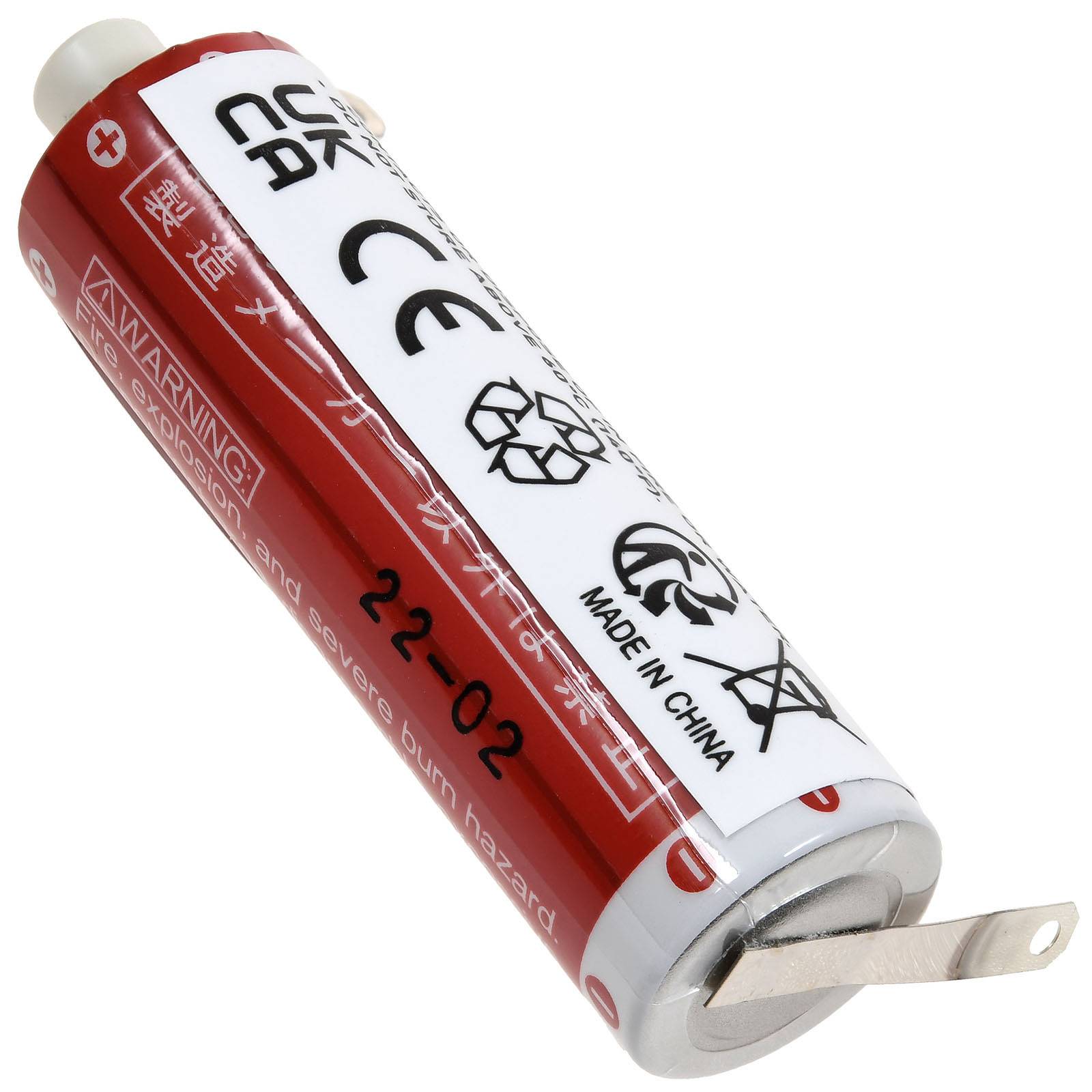 Powery SPS-Lithiumbatterie kompatibel mit Maxell F1 / F2 / FX2 / Typ ER6C, 3,6V, Lithium-Mangandioxid
