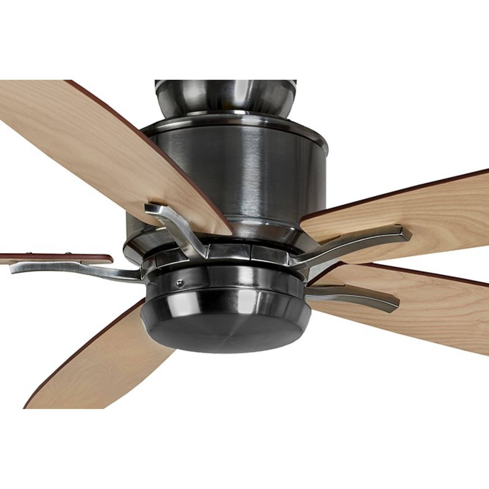 Deckenventilator Prima Nickel 132 cm mit LED Beleuchtung