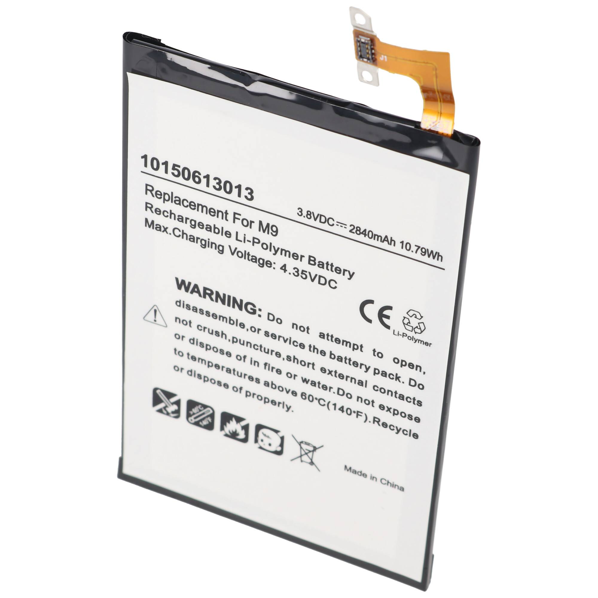 AccuCell Akku passend für den HTC One M9 Akku 35H00236-01M, B0PGE100