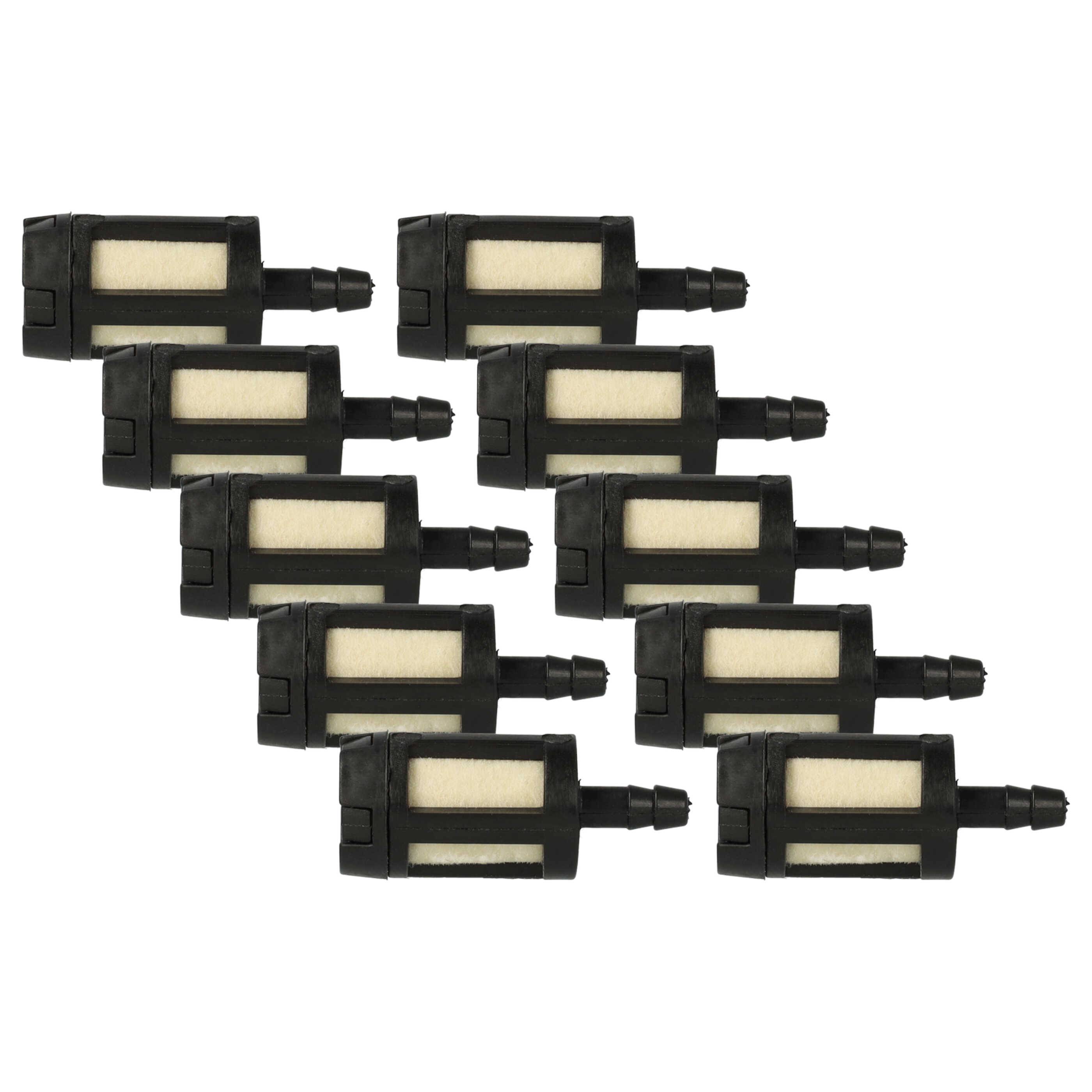 vhbw 10x Kraftstofffilter Ersatz für Homelite 96639, 759003, UP0387, PS00380, 49422 für Gartengeräte z.B. Motorsäge Motorsense