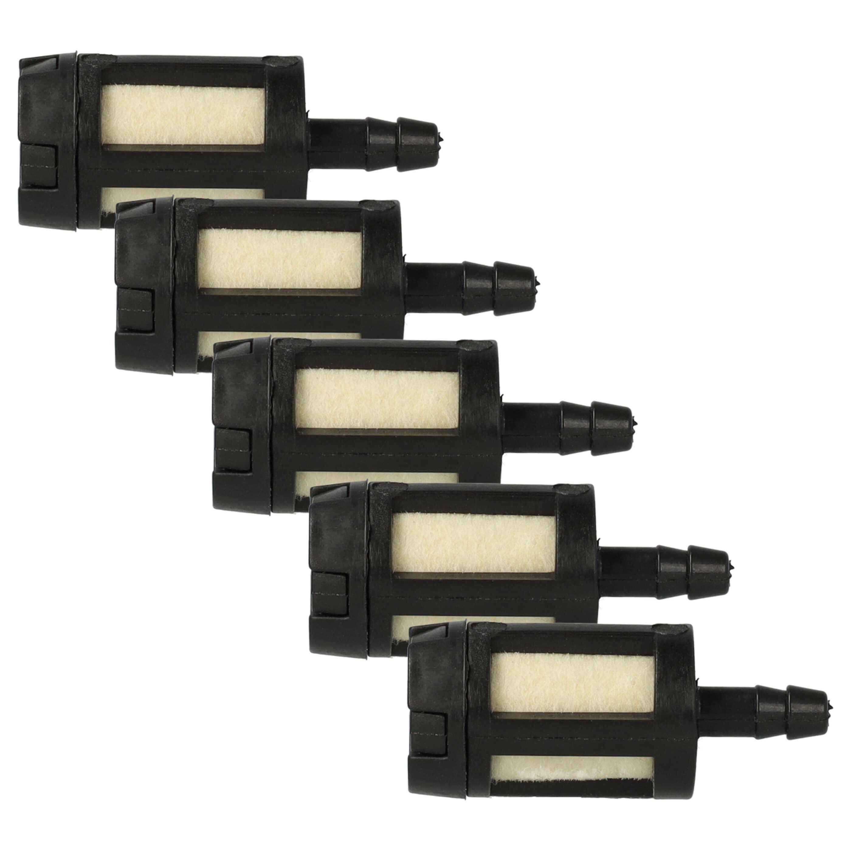 vhbw 5x Kraftstofffilter Ersatz für Oregon 07-200 für Gartengeräte z.B. Motorsäge, Motorsense