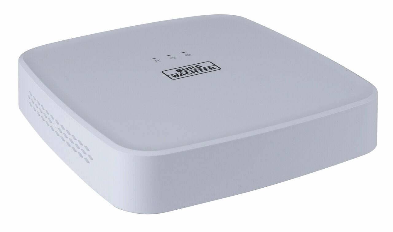 BWNVR-3411P BURG GARD, Smarter AI 4 Kanal Videoüberwachung Rekorder Der BWNVR-3411P 4-Kanal Netzwerk Rekorder überzeuge