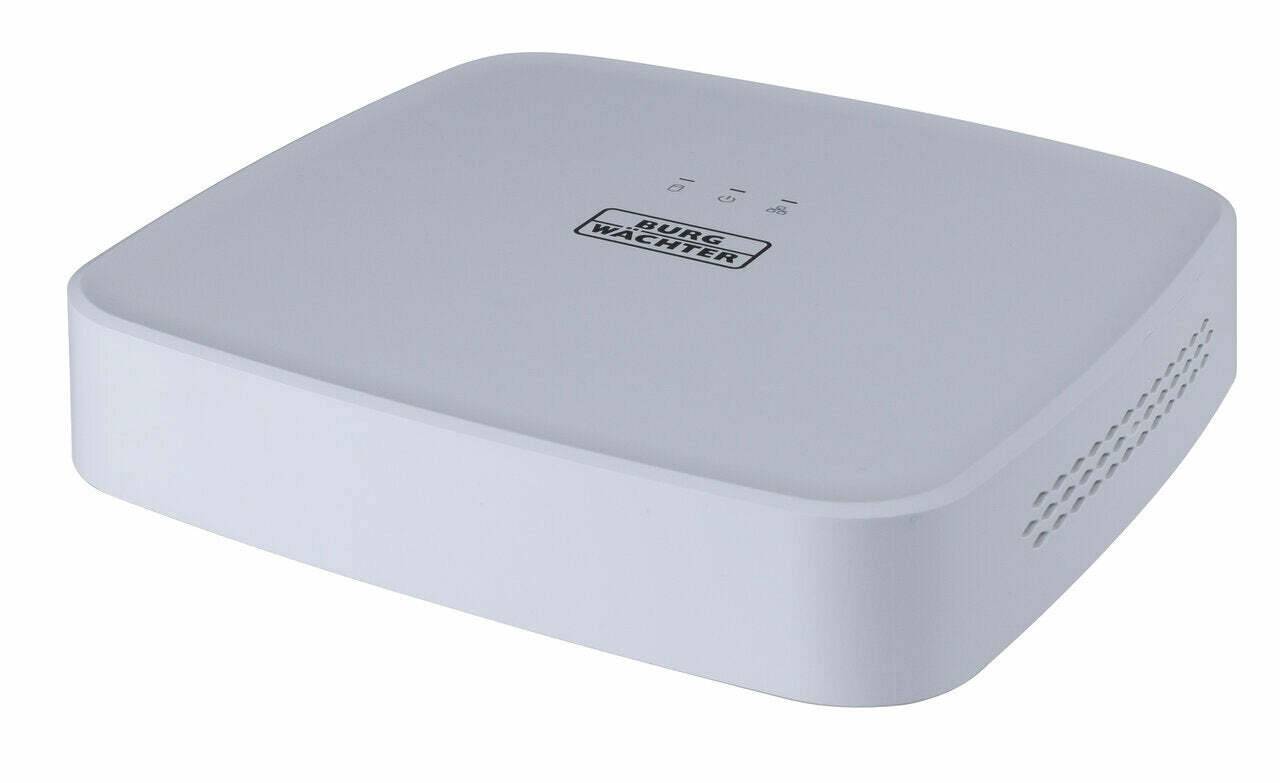 BWNVR-3411P BURG GARD, Smarter AI 4 Kanal Videoüberwachung Rekorder Der BWNVR-3411P 4-Kanal Netzwerk Rekorder überzeuge