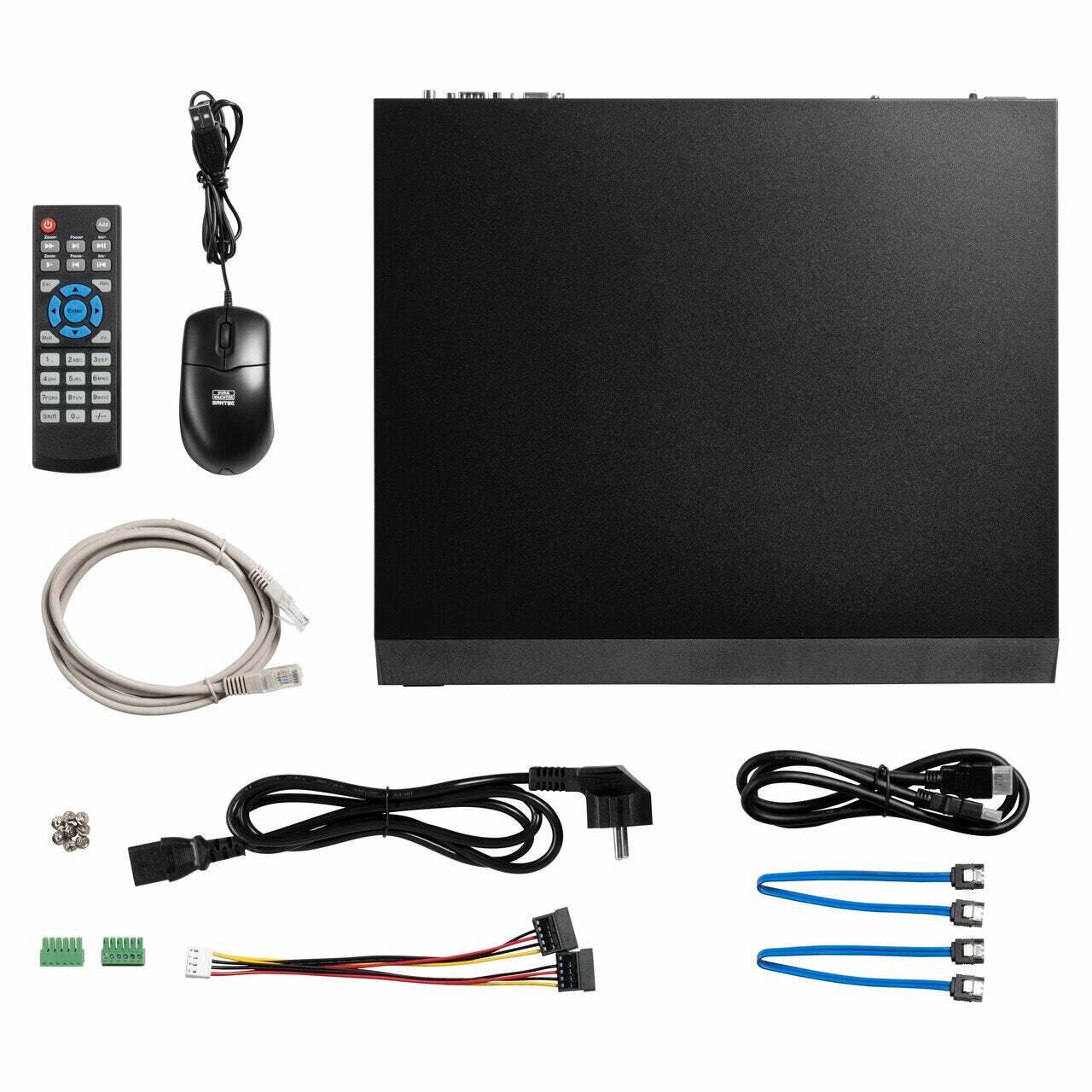 BWNVR-31642EI BURG GARD, AI Netzwerk-Videorekorder - die performante Lösung Dieser Rekorder ist das neuste Modell der B