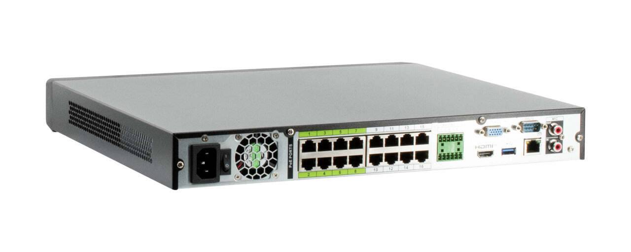 BWNVR-31642EI BURG GARD, AI Netzwerk-Videorekorder - die performante Lösung Dieser Rekorder ist das neuste Modell der B