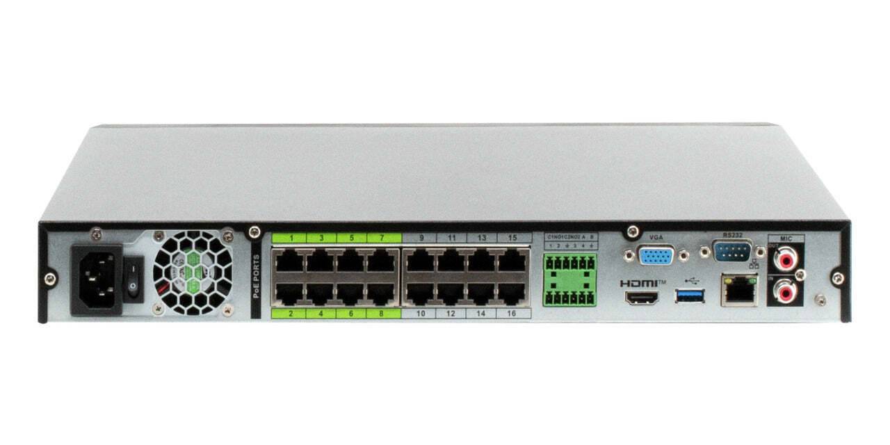 BWNVR-31642EI BURG GARD, AI Netzwerk-Videorekorder - die performante Lösung Dieser Rekorder ist das neuste Modell der B