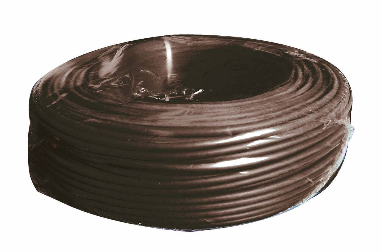 KOAX-MULTI-SDI-100 BURG GARD, 100m Koaxial Verlegekabel mit zwei zusätzlichen Adern für die Leistungsversorgung