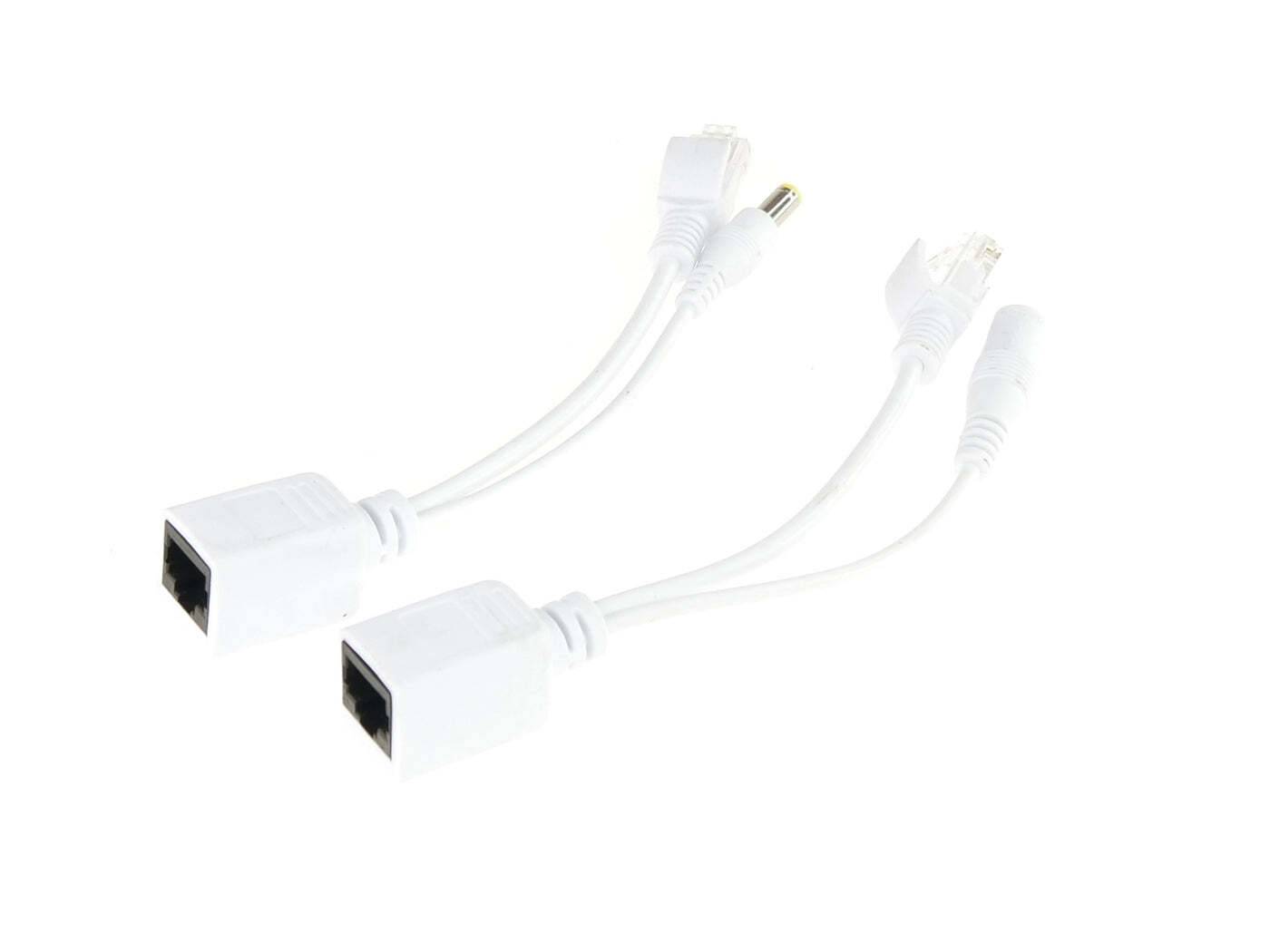 BWNET-PIJ-01_SET BURG GARD, Set zum übertragen von Netzwerk und Spannungssignalengeeignet für 100Mbit Netzwerke