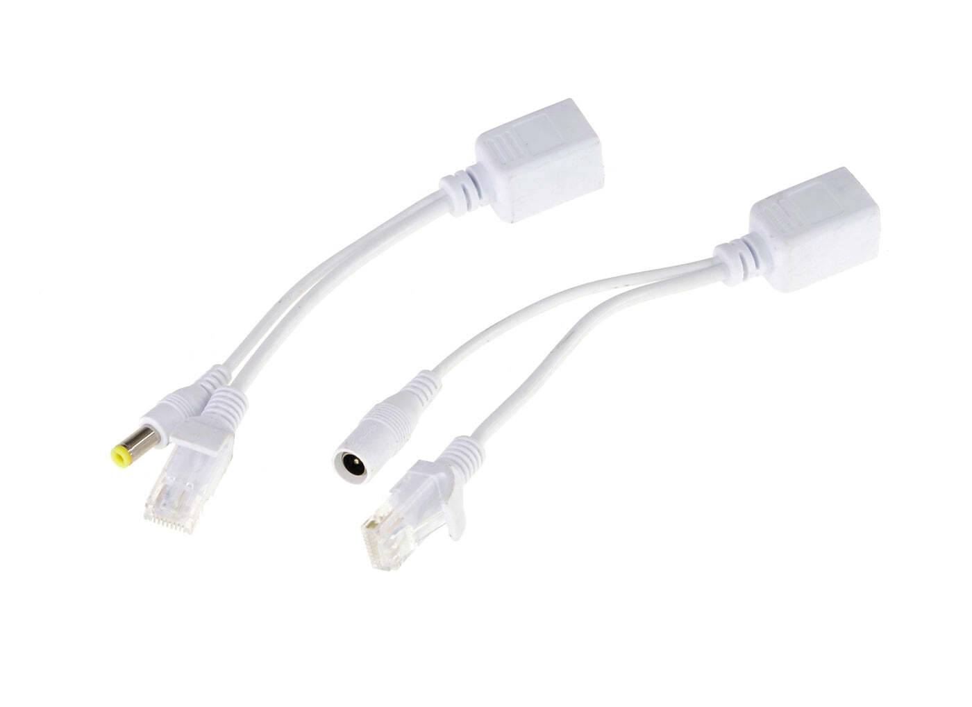 BWNET-PIJ-01_SET BURG GARD, Set zum übertragen von Netzwerk und Spannungssignalengeeignet für 100Mbit Netzwerke