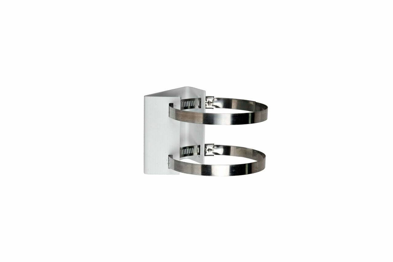 TR-UP06-B-IN BURG GARD, Uniview Mastadapter inkl. Spannbändern passend für IPC22X- u. IPC24X Serie, Outdoor