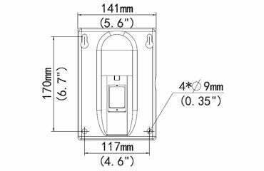 TR-WE45-IN BURG GARD, Uniview PTZ Dome Wandhalterung In-/Outdoor, passend f. IPC62xx Serie