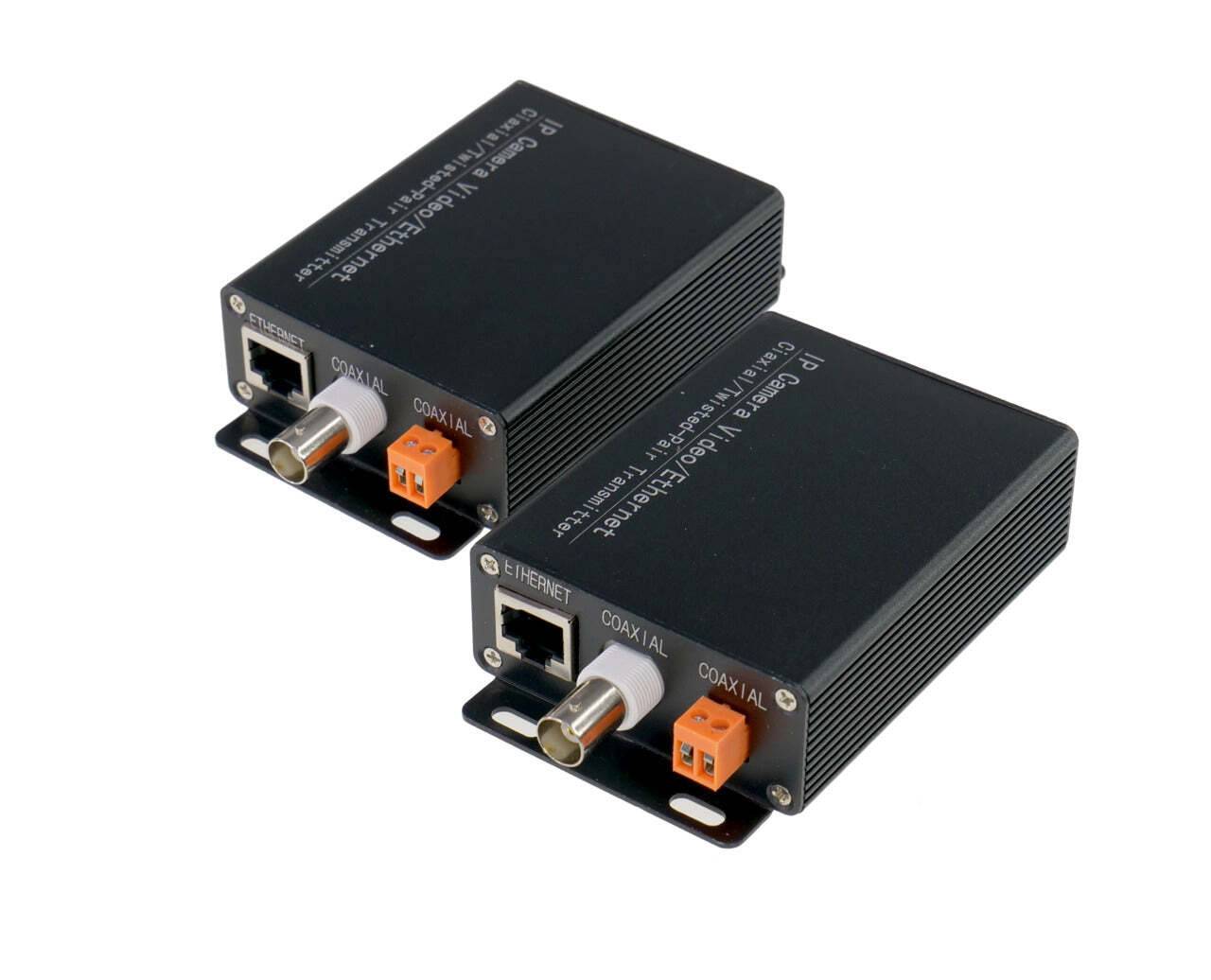 BWNET NETOCOAX-01 BURG GARD, Ethernet-über-Koax-Extender und Ethernet-über-2Draht-Extender Set mit 2 Modulen mit je ein