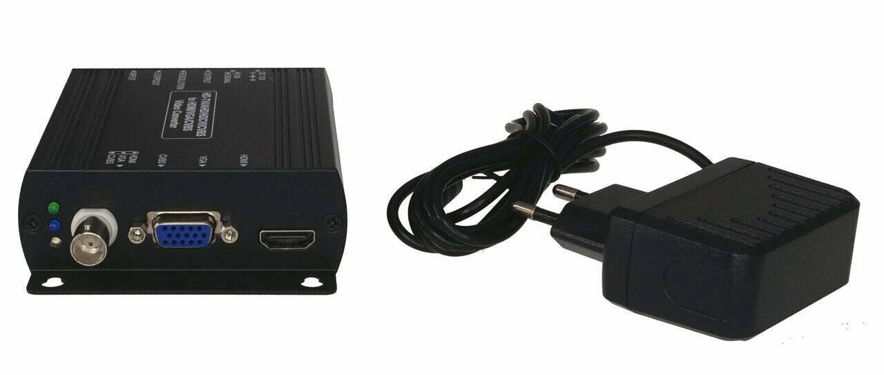 HDCVI-001HDE BURG GARD, Dieser Konverter dient dazu, dass von einer HD-CVI Kamera gelieferte Signal auf den HDMI, VGA-