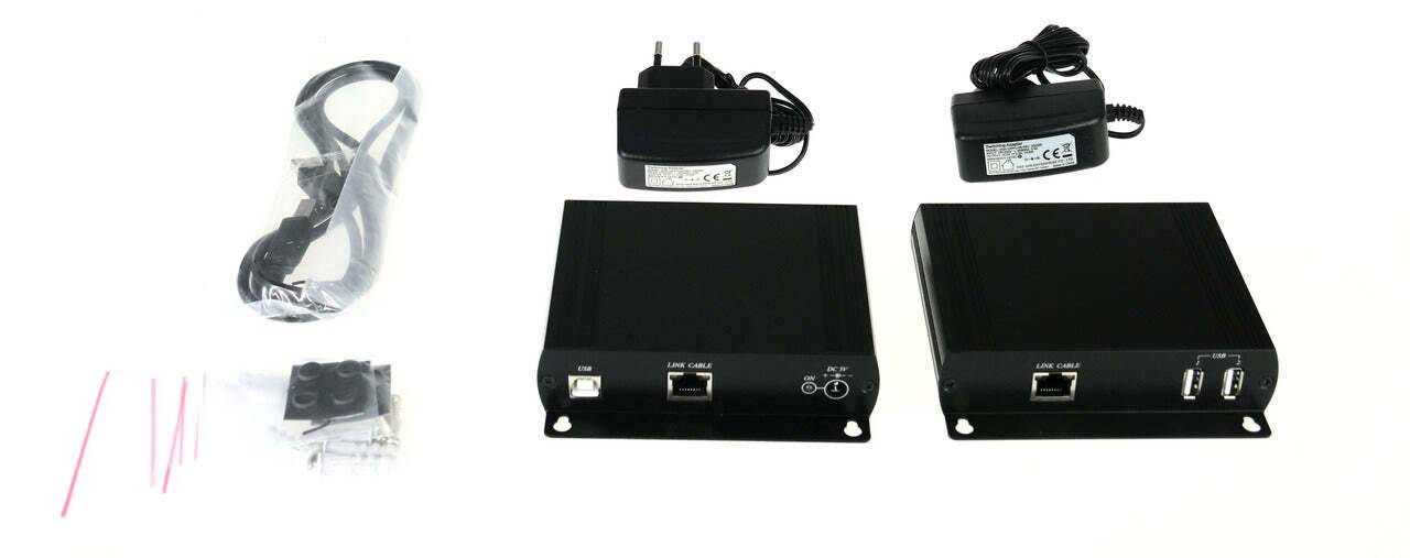 KVM-HD150 BURG GARD, Übertragung von FullHD (1080p) HDMI Signalen über CAT5e/CAT5 Kabel bis zu 150m. Parallele Übertrag