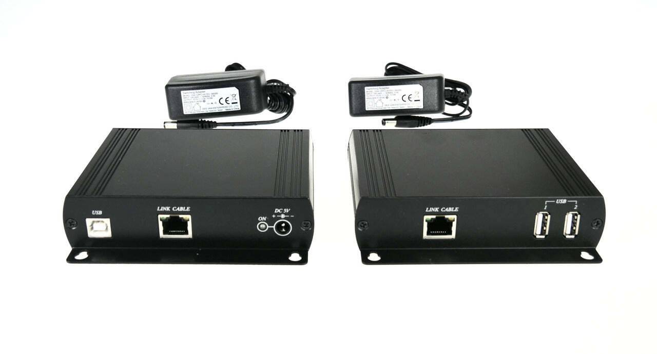 KVM-HD150 BURG GARD, Übertragung von FullHD (1080p) HDMI Signalen über CAT5e/CAT5 Kabel bis zu 150m. Parallele Übertrag