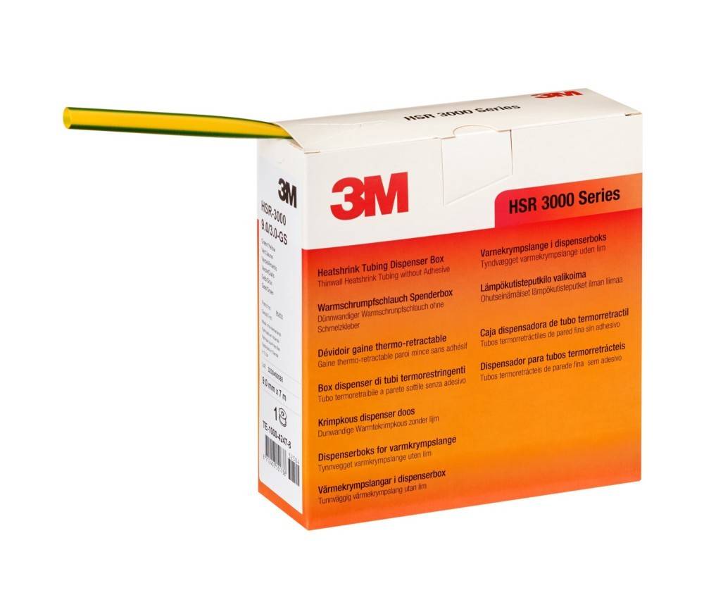 3 Stk. 3M Deutschland Warmschrumpfschlauch Rolle HSR 3000 3,0/1,0 gg