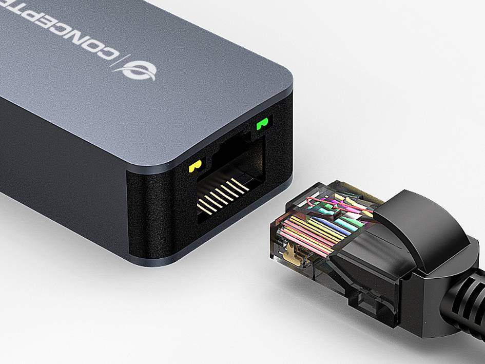Conceptronic Netzwerkadapter - USB-C 3.2 Gen 1