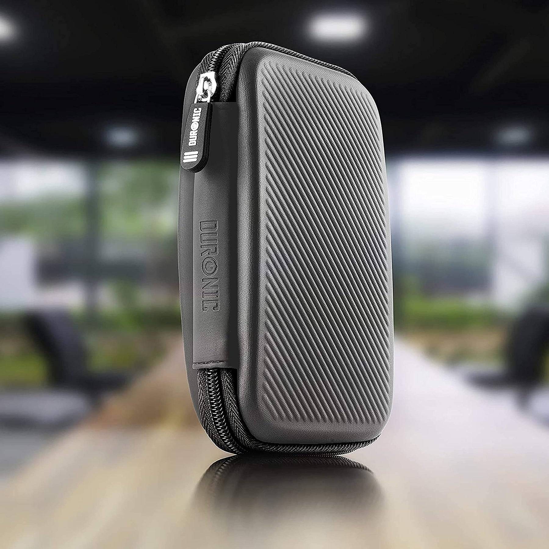 Duronic HDC2 GY externe Festplatten Schutzhülle | Stoßsichere Festplattentasche | 2,5" SSD Cover | Hardshell Hülle