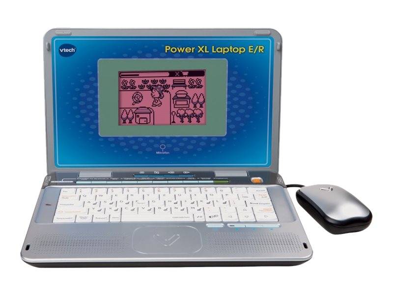 VTech Aktion Intelligenz Power XL Laptop E/R - Handheld-Spielkonsole