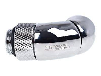 Alphacool Eiszapfen Connector Series Double 45° Angle Adapter