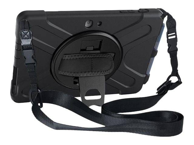 eSTUFF Defender Case - Schutzabdeckung - widerstandsfähig - Silikon, Polycarbonat - Schwarz - 10.5