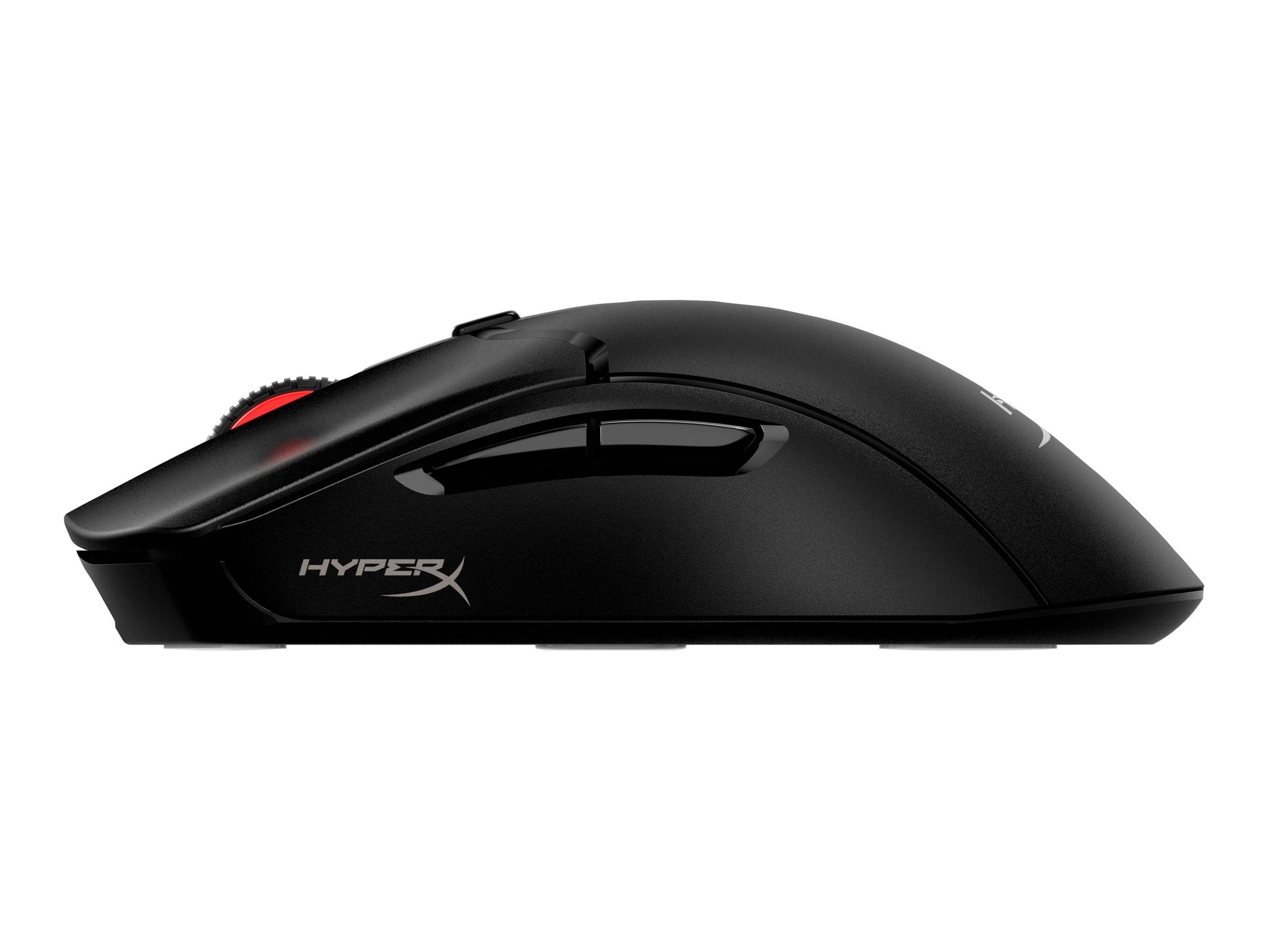HP - HyperX Pulsefire Haste 2 - Maus - optisch - 6 Tasten - kabellos, kabelgebunden - 2.4 GHz, Bluetooth 5.0 - kabellose