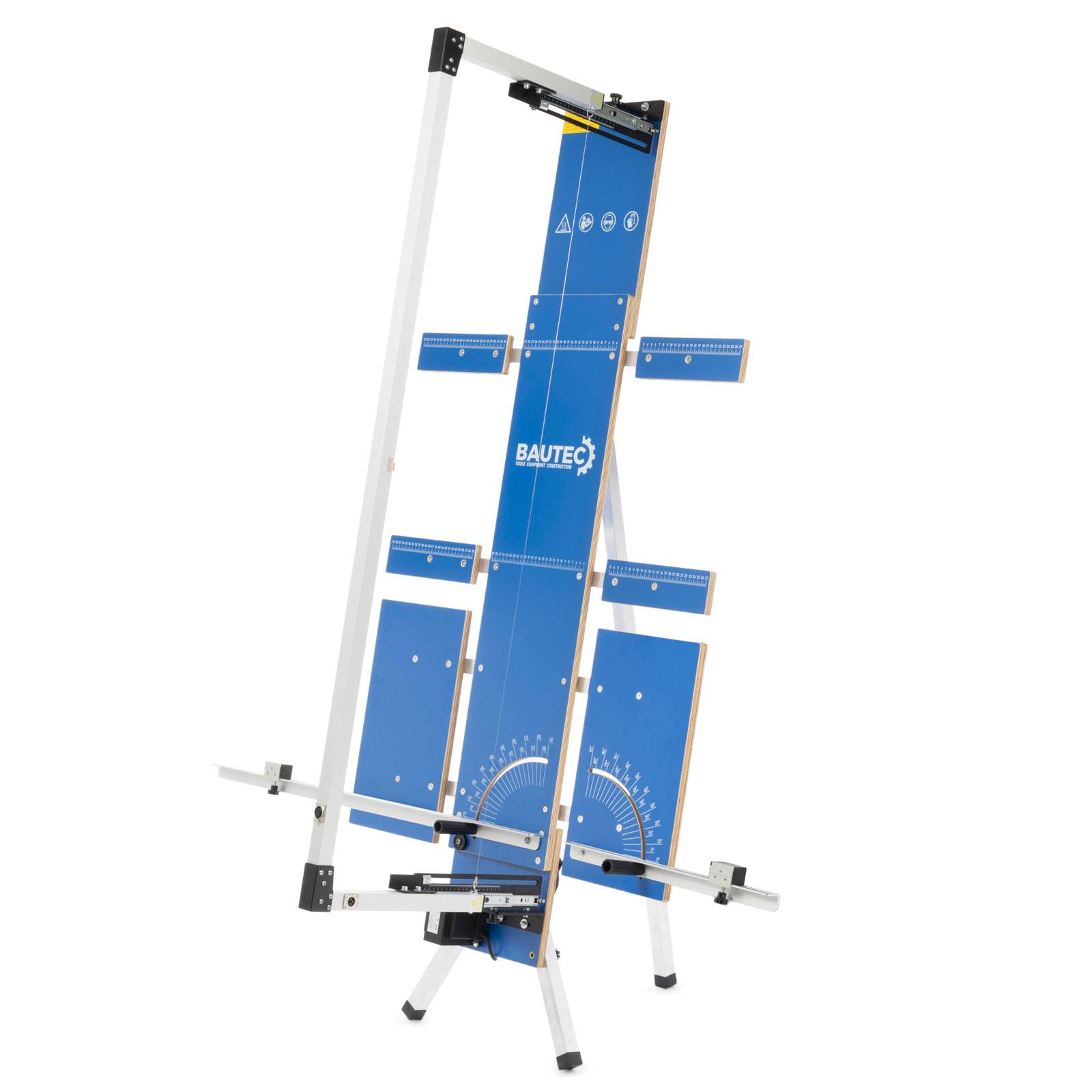 BAUTEC Styroporschneider GAZELLE 7 » Set inkl. 10 Schneidedrähte, Gerüsthalterung, Styrogrips » Heißdrahtschneider