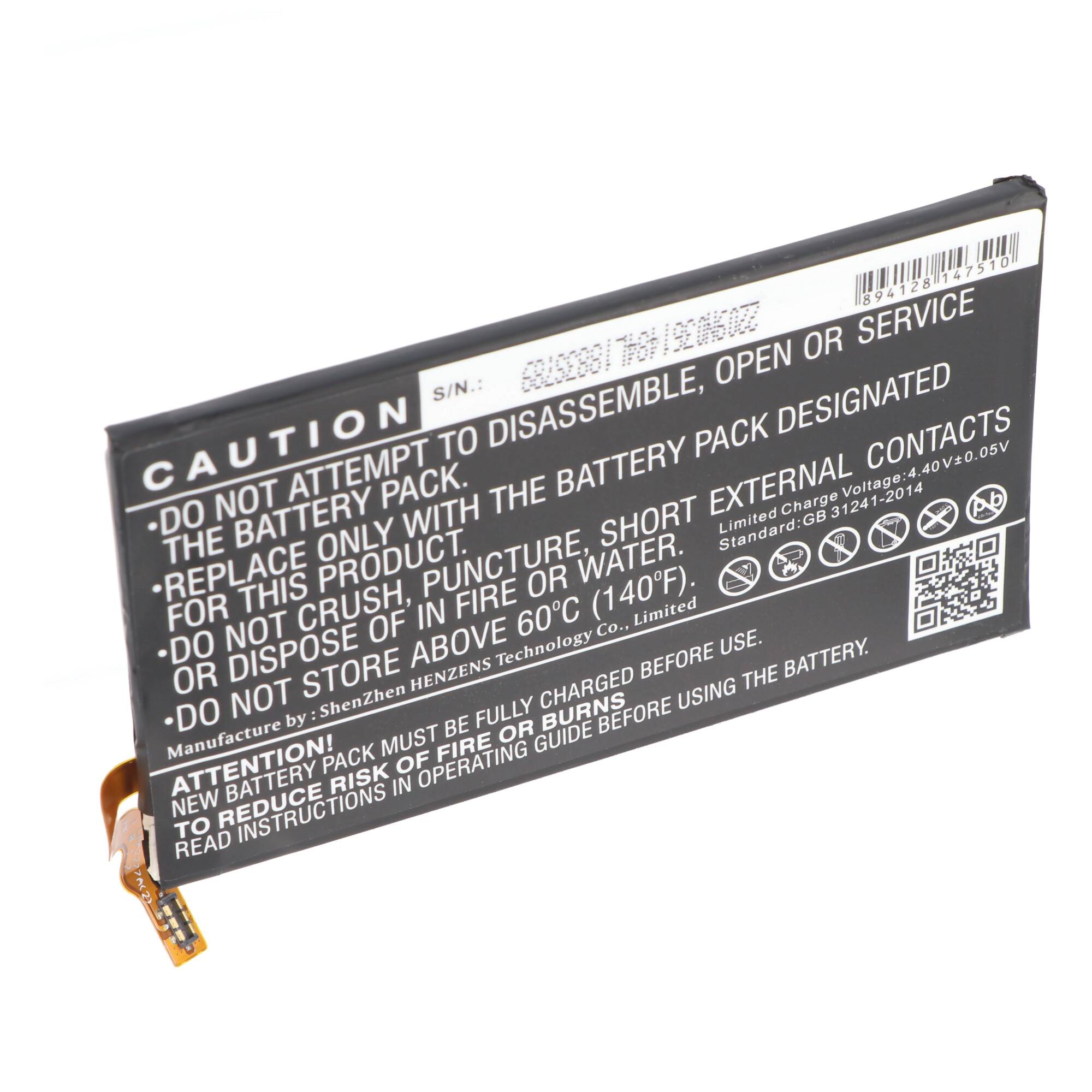 Akku passend für BlackBerry KEY2, BBF100-1, BBF100-2, BBF100-4, BBF100-6, BBF100-8, BBF100-9, TLp035B1