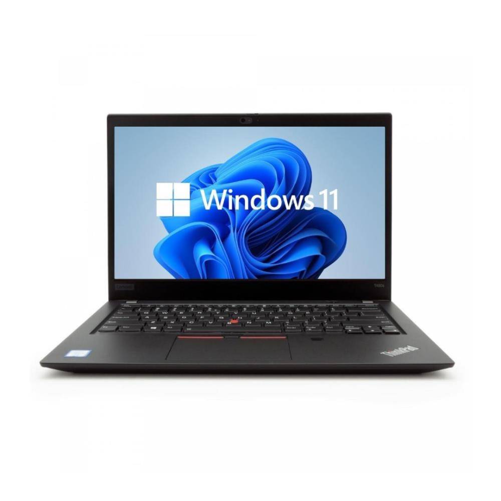Lenovo ThinkPad T480s i5-8250U 16GB 120GB SSD 1920x1080 WLAN BT Webcam Win 11 Pro