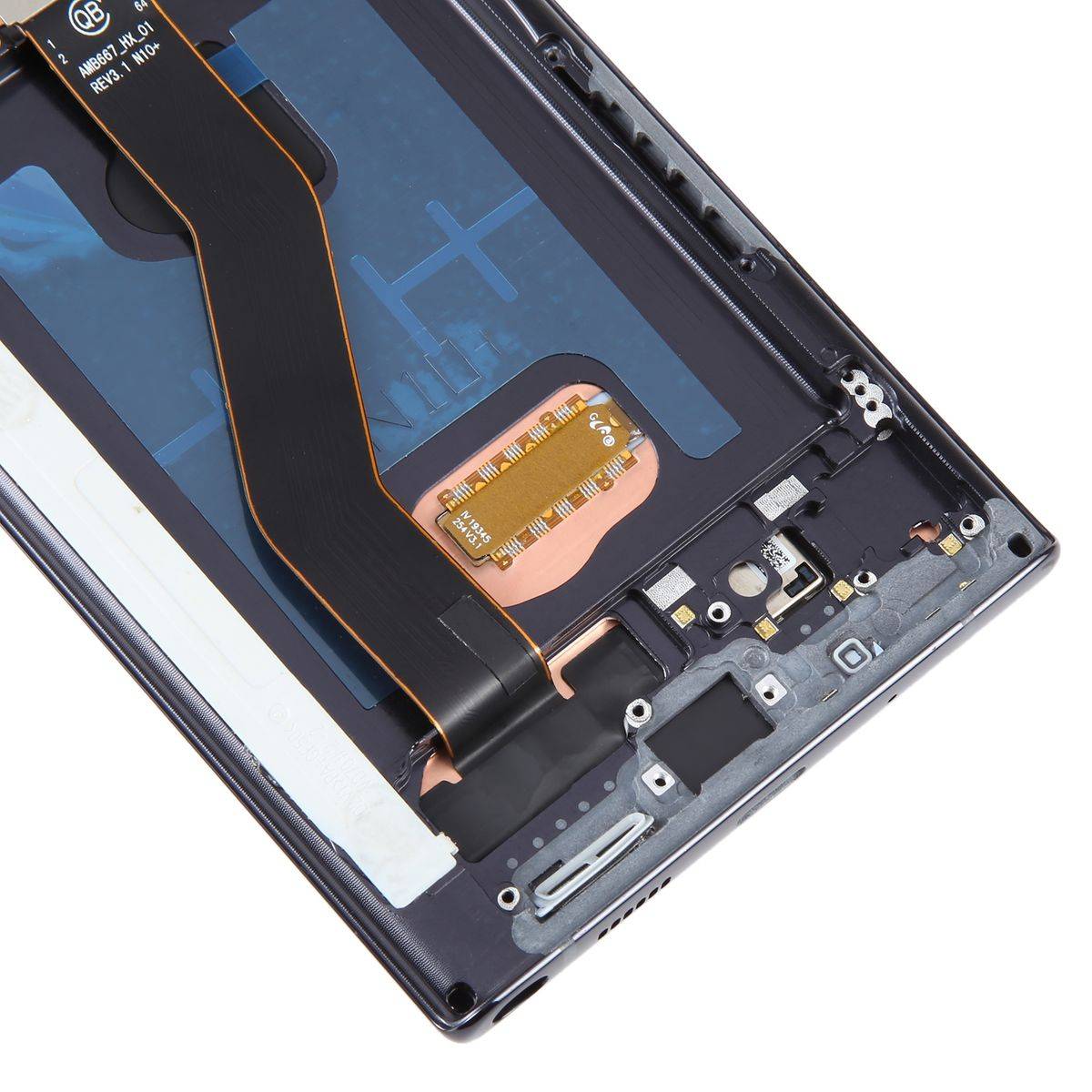 Für Samsung Galaxy Note10+ Plus SM-N975 Display Full OLED LCD mit Rahmen Einheit Touch Ersatzteil Reparatur Schwarz
