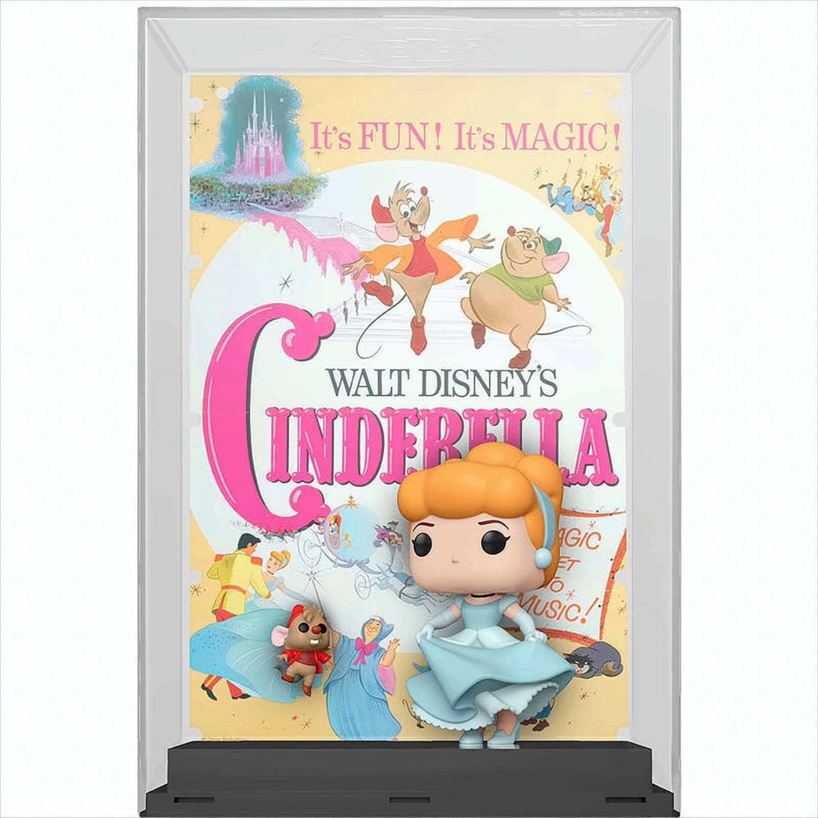POP Movie Poster - Disney 100 -Cinderella with Jaq Neu & OVP