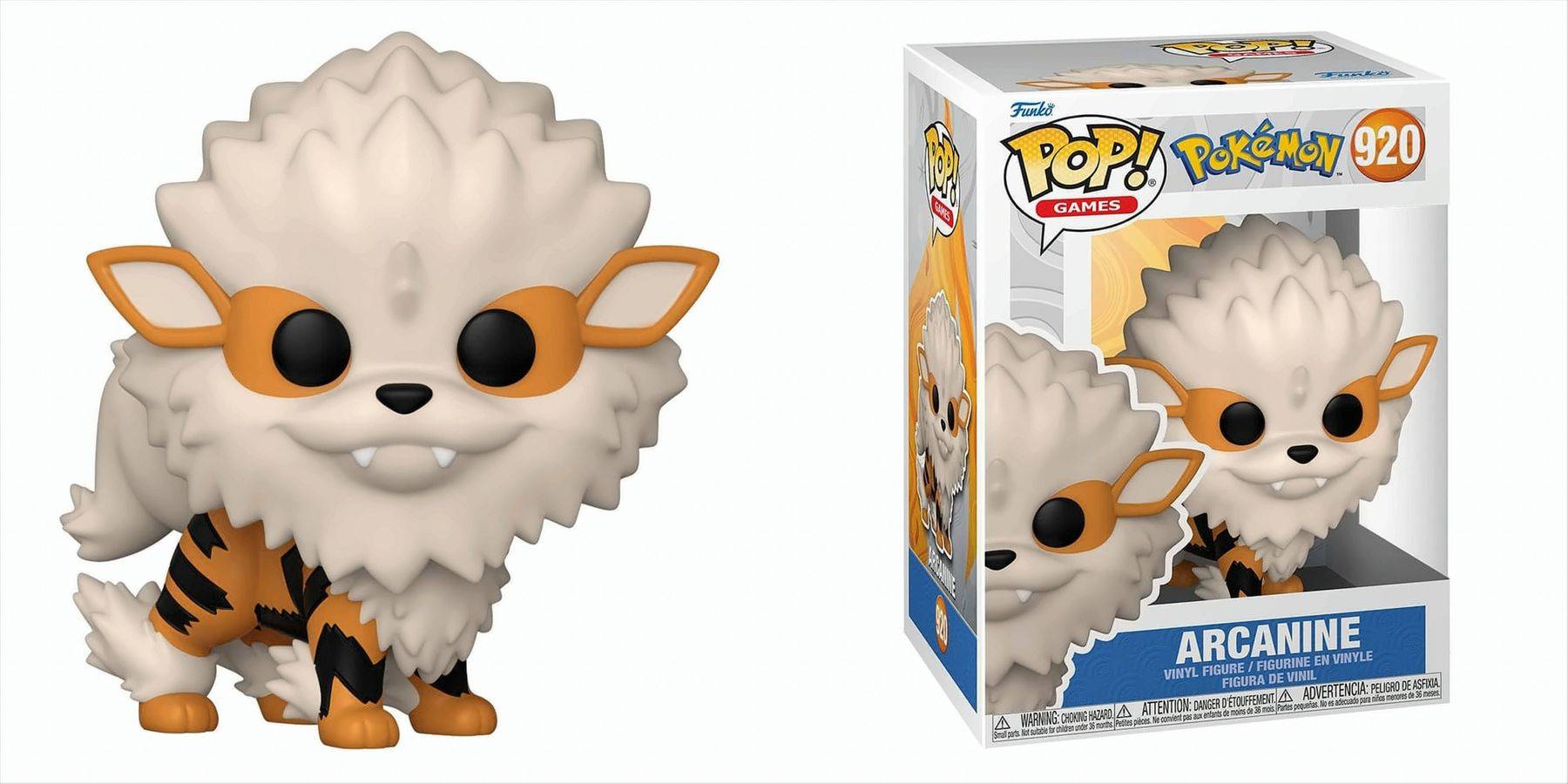 POP - Pokemon - Arcanine/Arkani Neu & OVP