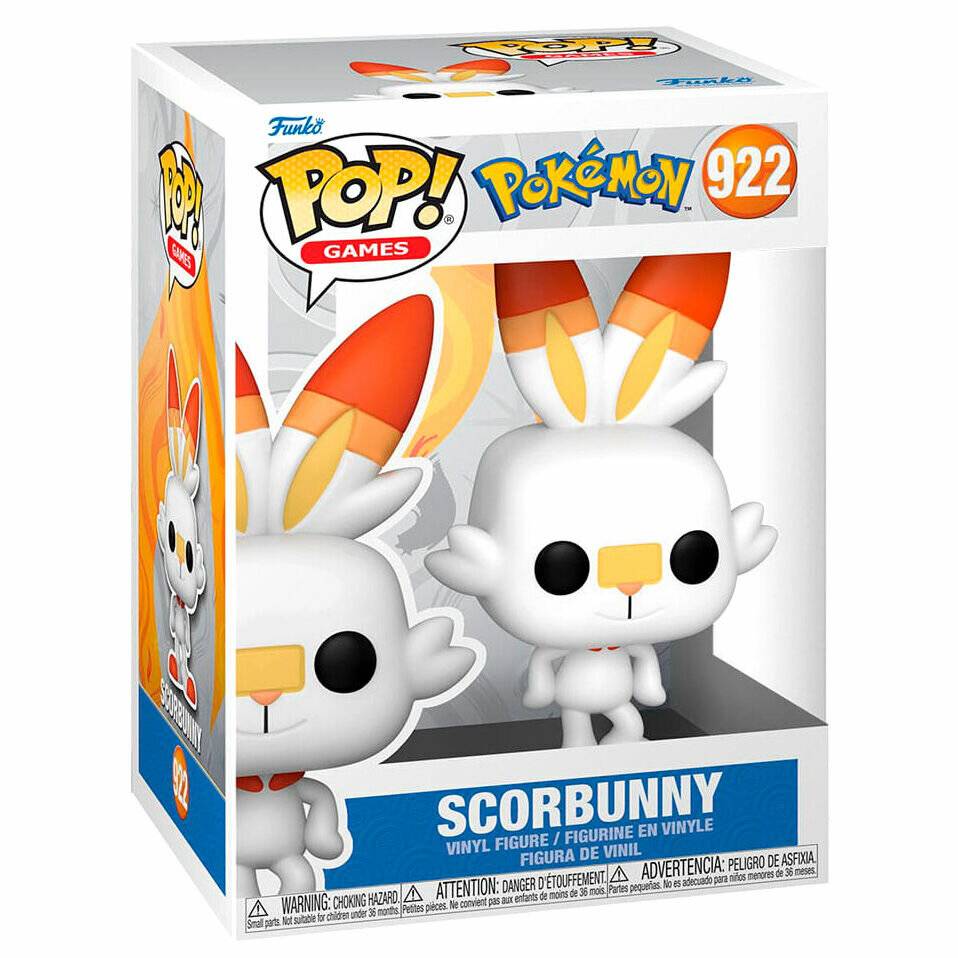 Pokemon POP! Games Vinyl Figur Scorbunny (EMEA) 9 cm