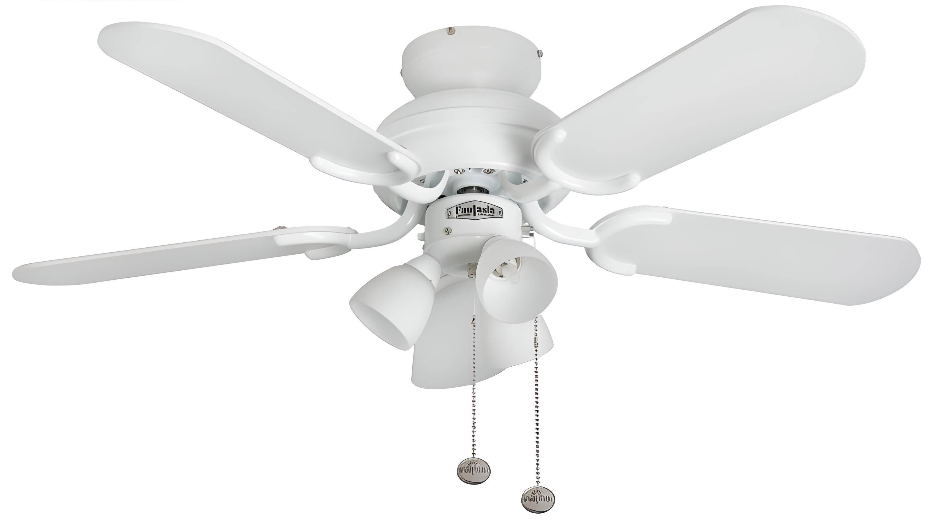 Deckenventilator Amalfi 91 cm mit Licht & Zugketten