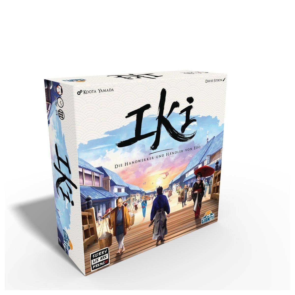 Iki, Brettspiel, für 2-4 Spieler, ab 12 Jahren (DE-Ausgabe)