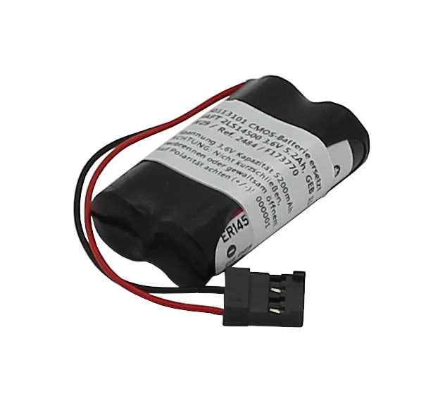 Speicherbatterie 3,6V ersetzt SAFT 2LS14500 3.6V 5.2Ah, GEB 15-W29 / Ref. 2484 / F173770
