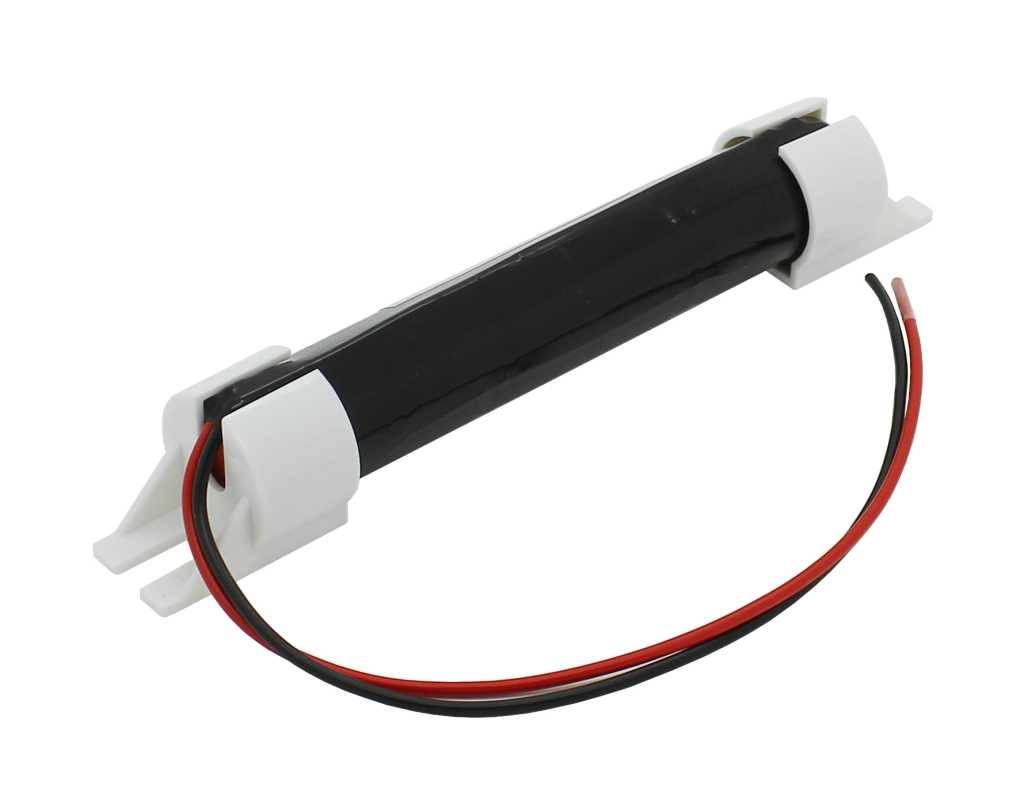 Notleuchtenakku NiCd 3,6V 1800mAh L1x3 Sub-C mit 200mm Kabel und Endkappen passend für Präzisa E08408T