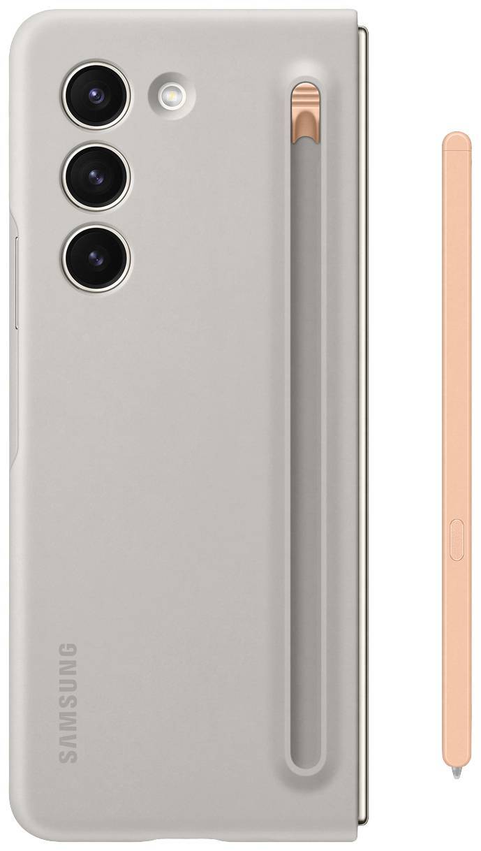 Samsung EF-OF94P - Flip-Hülle für Mobiltelefon - Slim - S Pen - Sand - für Galax