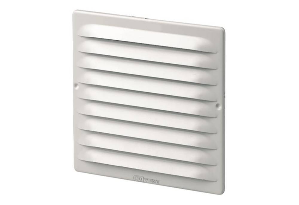 Maico Außengitter, quadrat. MGE 80/125 weiß