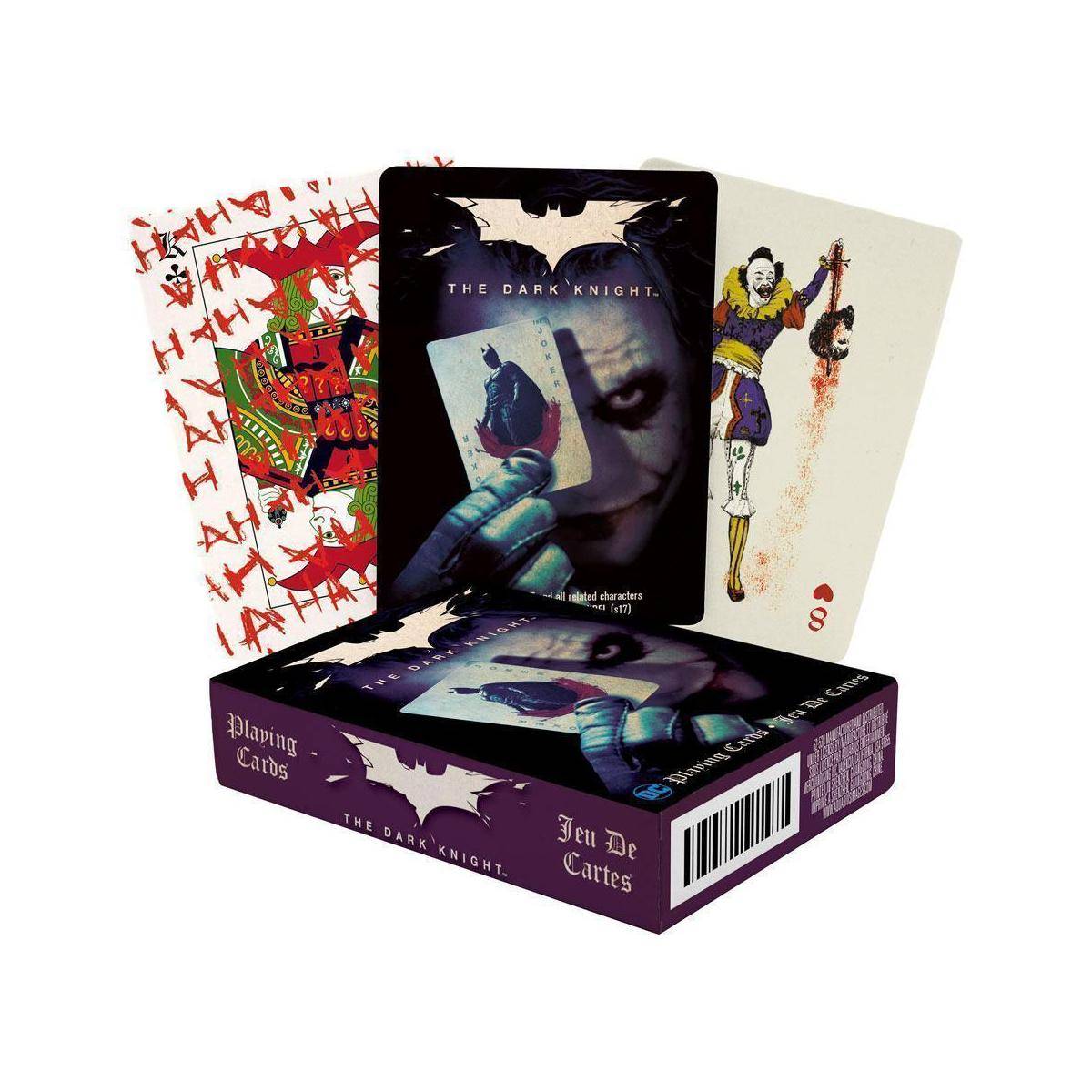 NMR52530 - The Dark Knight Spielkarten Joker, ab 10 Jahren