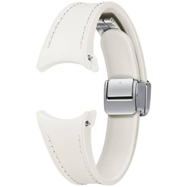 Samsung D-Buckle Hybrid Band (Slim, S/M) für Watch, Cream