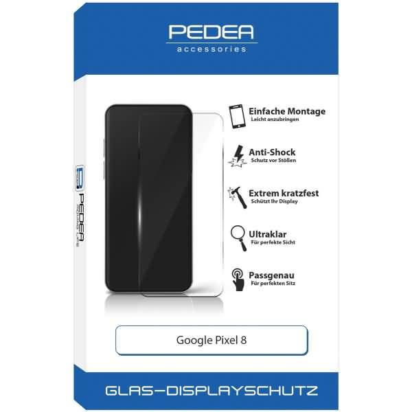 PEDEA Display-Schutzglas Google Pixel 8