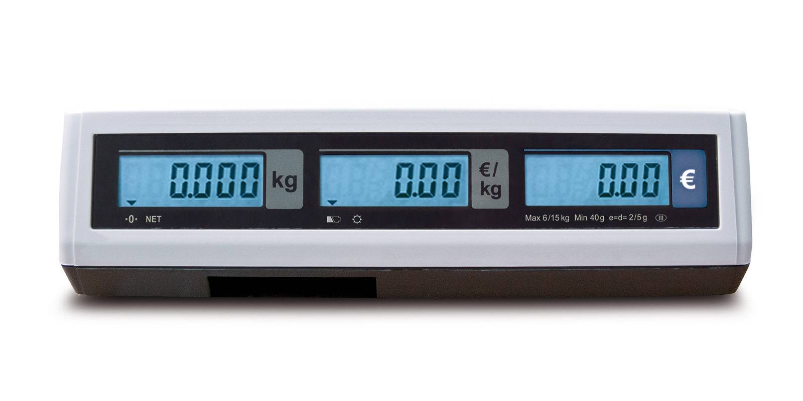 CAS ERP, Laden-Waage preisrechnend, GEEICHT, Wägebereich max. 30 kg, Ablesbarkeit 5 g