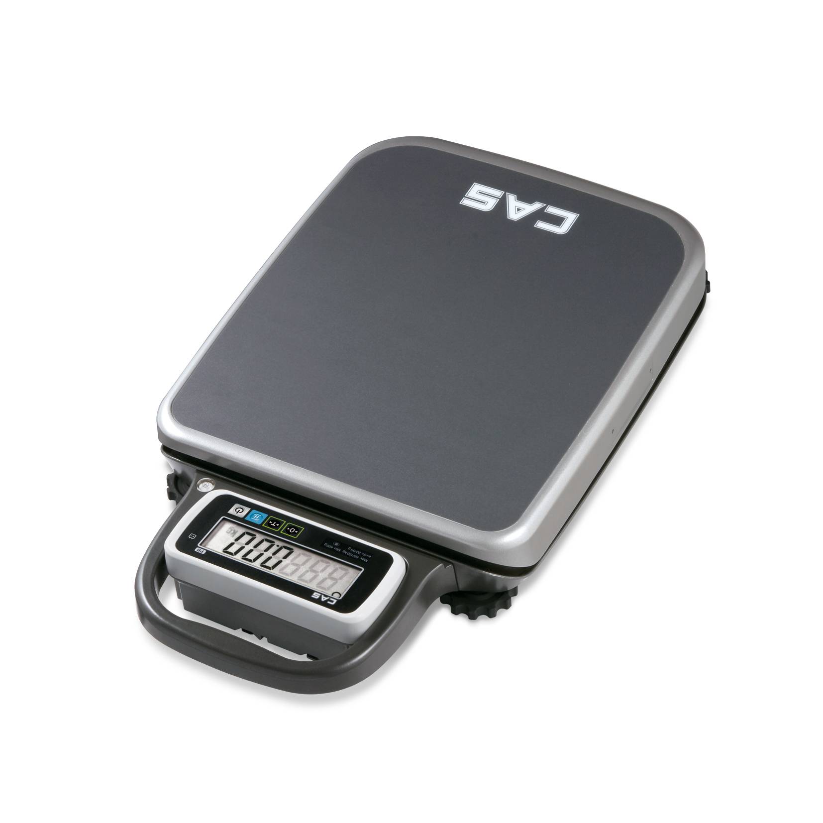 CAS PB Paketwaage, Plattformwaage, GEEICHT, Wägebereich max. 60 kg, Ablesbarkeit 10 g